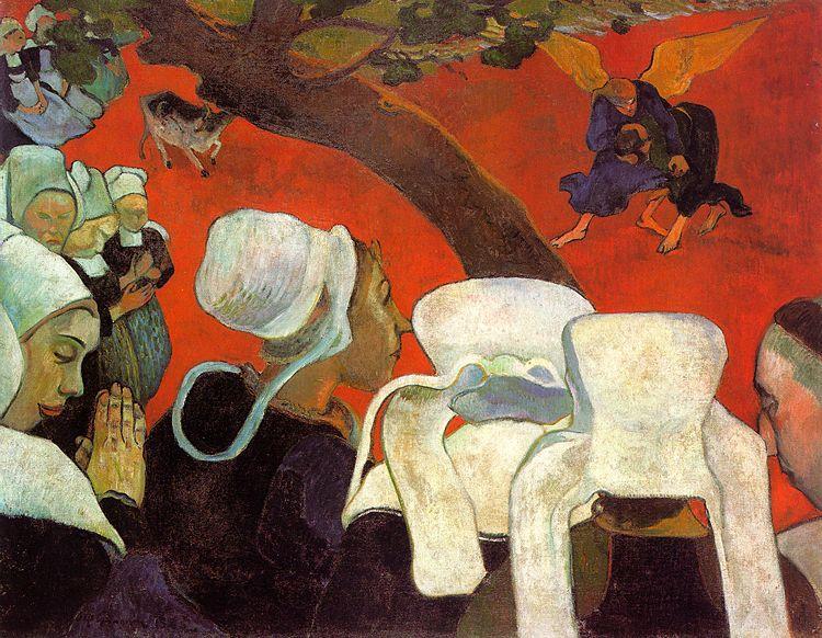 Paul Gauguin The Visitation after the Sermon Germany oil painting art
